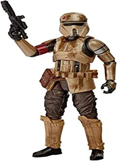 Star Wars The Vintage Collection Carbon-Kollektion Shoretrooper Spielzeug, The Mandalorian Action-Figur (9,5 cm), Kids ab 4 Jahren