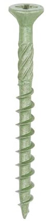 TIMCO Classic Decking Screws - 4.5 x 50 - Exterior - Green - Box of 200