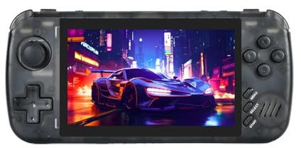 Jemora X39 PRO Console di Gioco Portatile Lettore di Gioco Portatile Schermo IPS HD da 4,5 Pollici Supporto per Ricerca/Preferiti Supporto per Controller Doppi Esterni Salvataggio/Caricamento del