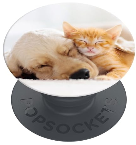 PopSockets | PhoneGrip | Halterung und Griff für Smartphones | EIN und Ausziehbarer Fingerhalter Basic | Mandala Rainbow