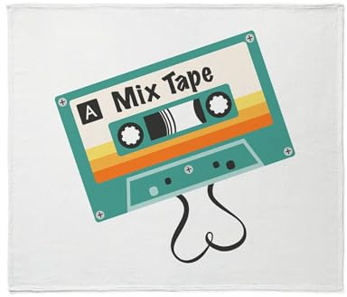 CafePress Mix Tape Throw Blanket Super Soft Fleece Plush Throw Blanket, 60x50