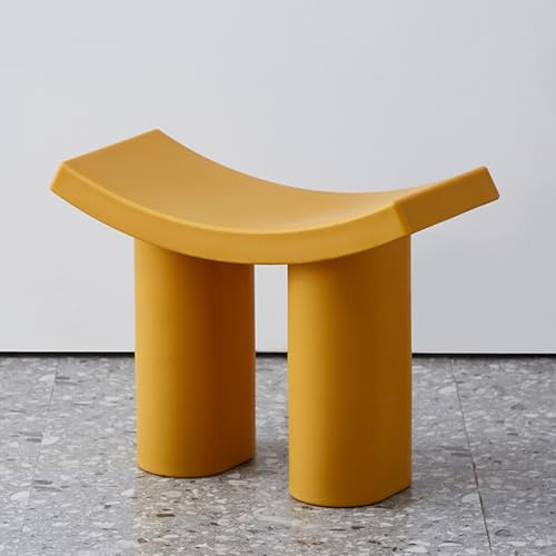 DUANHOZ Repose-Pieds, Tabouret à Chaussures pour Le Hall d'entrée, Petite Table d'appoint avec Pieds d'éléphant renforcés en Plastique pour l'entrée, Le Salon, la Chambre à Couch