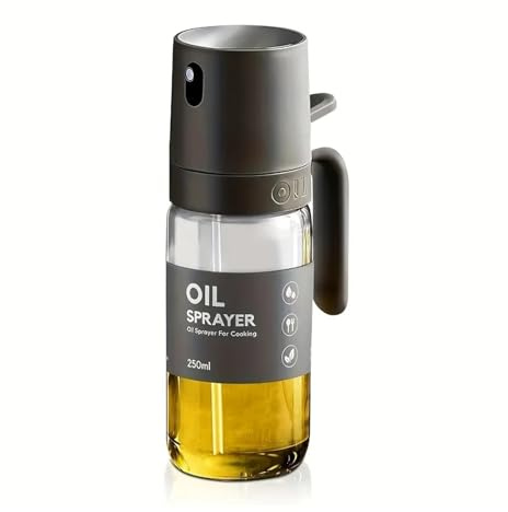 Spruzzatore For Olio Da Cucina Gratuito Da 250 Ml, Spruzzatore For Olio D'oliva For Friggitrice Ad Aria, Insalata, Barbecue, Gadget Da Cucina