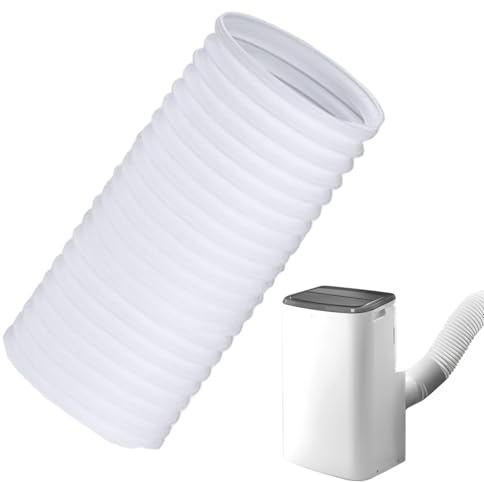 Tubo di scarico CA portatile - Condotto di sfiato flessibile per raffreddamento, tubo di ricambio per flusso d'aria | Componente del di scarico del condizionatore d'aria portatile per sale stu