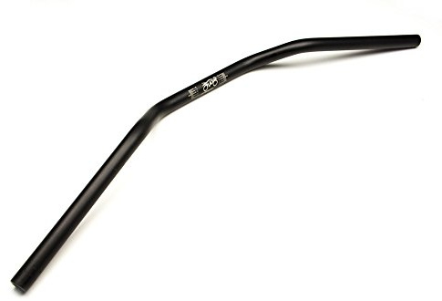 Manubrio moto piega bassa universale anodizzato Diametro 22 - AVDB MOTO (Nero)