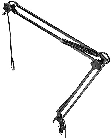Adam Hall Stands S TBA 01 - Tisch Mikrofonarm mit integriertem XLR-Kabel