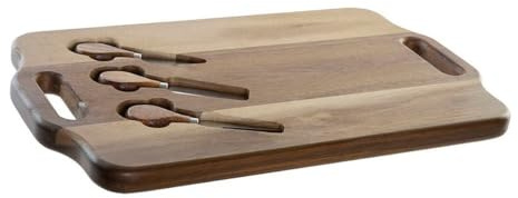 Planche à découper DKD Home Decor 42 x 25 x 2,2 cm Naturel Acacia