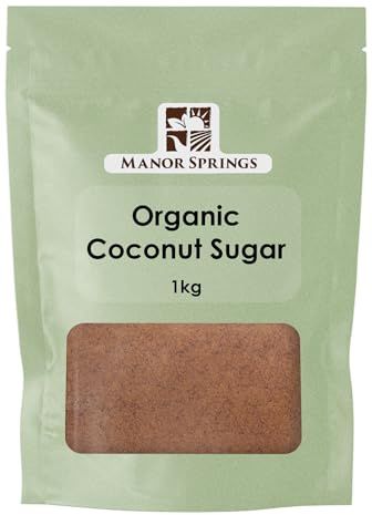 Organic Coconut Sugar 1kg by Manor Springs Organic