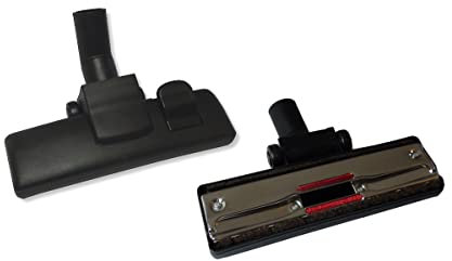 Premium Staubsauger Bodendüse umschaltbar 32mm Naturhaar Kombidüse Staubsaugerdüse Kallefornia K627 einsetzbar für AEG Electrolux, Philips, Numatic, Progress, Kärcher, Zentralstaubsauger