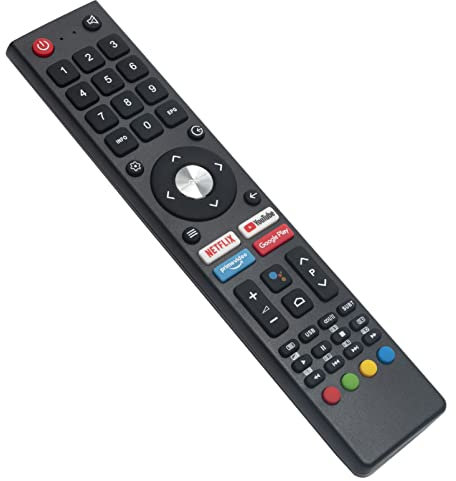 ALLIMITY Sostituisci Vocale Telecomando adatto per Nikkei Neufunk OK. NI32HG7NA9 NK42G6SGFHDT2 NI40FG7NA9 NK43G6SGFHD ODL24771HN-TAB ODL43671U-TAB ODL50672U-TAB ODL42850FC-TAB ODL43850UC-TIB