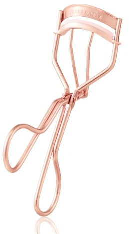 DEAR DAHLIA Dream Eyelash Curler - Premium Volume-Up Curl, Wide Opening, Pinch-Free Design. Painless with Comfort Grip & 2 Silicone Refill Pads Included. Made in Korea