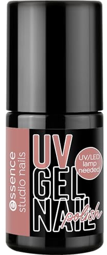 essence studio nails UV GEL NAIL polish, Nr. 104, Braun, langanhaltend, farbintensiv, vegan, ohne Mikroplastikpartikel, ohne Parfüm, ohne Parabene, 1er Pack (5ml)