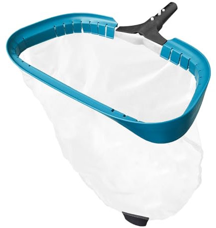 POOLWHALE 17.5 Heavy Duty Ultra Fine Mesh Pool Pollen & Sand Skimmer Rake, Aluminum Frame Deep Nylon Net, Pool Net for Above Ground & In-ground Swimming Pools (No Pole)