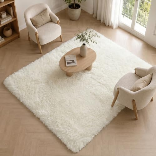 BEIMO Tappeto Shaggy Lavabile, Morbido per Camera Da Letto e Soggiorno, 200x280cm