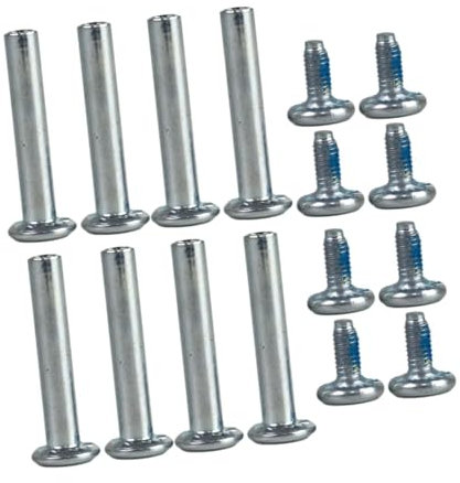 Sharplace Inline Roller Skate Schraube Skate -Radschraube einfach zu verwenden DIY für Inline Skates Reparatur Stall Skate Rad Achsen Reparatur Kit, 8 Set 42 Mm