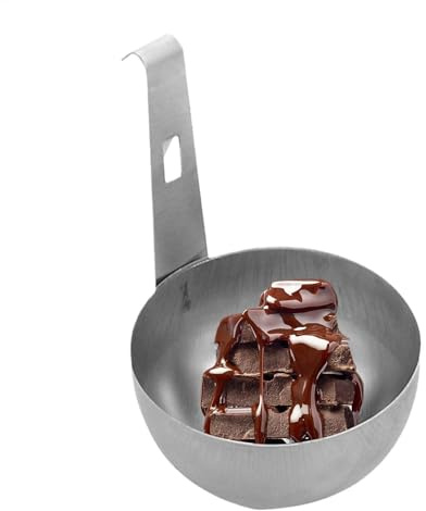 Cuociuova in camicia – Cuociuova in camicia in acciaio inox, antiaderente, rotondo, per casa, cucina, picnic, colazione, ristorante