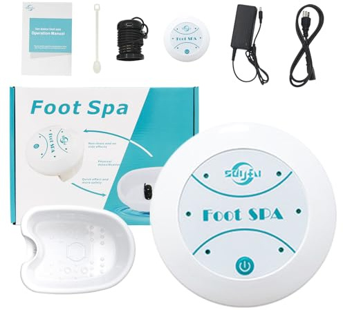 Spa Portátil Para Pies, Máquina De Desintoxicación De Pies, Spa Iónico Para Pies Detox, Masajeador De Spa Para Pies (Aparato de spa para pies & piscina de masaje de pies)