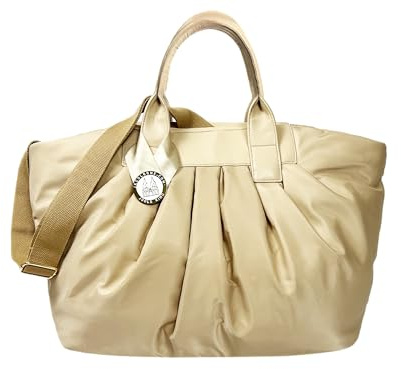 Miosan JKCologne Tote Bag XL Shopper | Bolso de hombro multifuncional para mujer: como bolsa para ordenador portátil, bolso cambiador, ligera, impermeable, sostenible, 4 compartimentos interiores