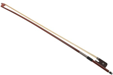 Professioneller Violoncellobogen für Cello 1/4 aus Brazilholz | Braune Ausführung mit Pferdehaar, Ausbalanciert, für Schüler und Anfänger
