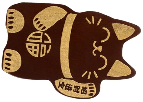 ZUNOXAZ Abrebotellas Magnético con Imán para Frigorífico Diseño Gato Suerte Decorativo Abridor Cerveza Portátil para Fiestas y Reuniones Familiares