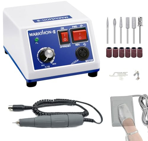 Mikromotorpolering, labbsmycken polermaskin, 65 W, 220 V, elektrisk mikromotor, 35 000 varv/min, elektrisk slipmaskin för laboratoriesmycken, keramik och glasarbete