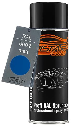 TRISTARcolor RAL 5002 Ultramarinblau matt Lack Spraydose | Sprühdose 400 ml, schnelltrocknend