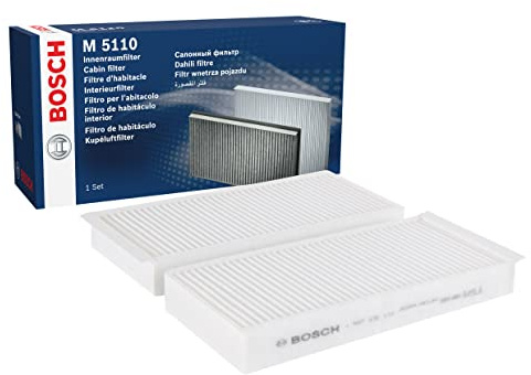 BOSCH Filter, Innenraumluft 1987435110 | Filtert Pollen und Staub - Ersatzfilter für bessere Luftqualität im Fahrzeuginnenraum