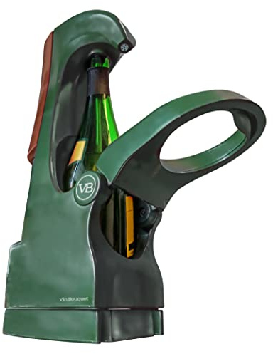 VB VIN BOUQUET FIA 936 Escanciador de Sidra Manual Plis Plas, Incluye Adaptador de Botella Vasca, Verde