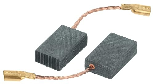 vhbw 2x escobilla de carbón 5 x 10 x 16 mm compatible con Kress 1100 WS | 1100 WS/1 125 amoladora angular, fresadora, fresadora espiga plana
