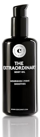 COCUNAT - The Extrordinary Oil - Aceite Corporal 100% Natural - Aceites de Almendras, Rosa Mosqueta y Argán - Nutre e Hidrata - Previene y Trata las Estrías - Embarazo - Hidratación - 175ml