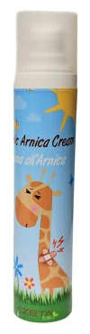 Crema de árnica orgánica, para bebés y niños pequeños, para contusiones, contusiones, esguinces, a partir de 0 meses, calidad orgánica probada, 50 ml LUNA bio