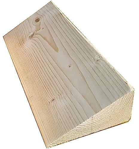 PINNKL Schwellenrampe, langlebige Rollstuhlrampe aus massivem Holz für Trolleys, Koffer, Rollstühle (Size : 60x11x5cm)