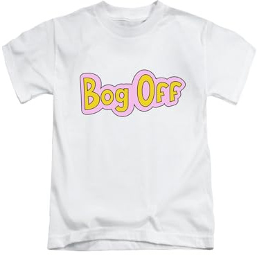 New Spirit Original Bog Off Tracy Beaker Funny Humour Dumpingground Tee T-Shirt Funny Unisex T Shirt Top White