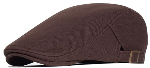 BABAHU Herren Newsboy Cap Gatsby Flat Cap Lvy Irish Hats Driving Cabbie Jagd Cap