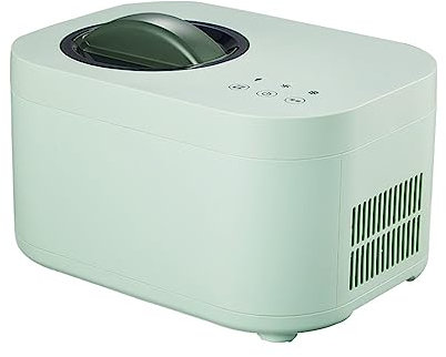 Heladera Máquina de Helado Azul alemán for el hogar, pequeña máquina de Helado de Cono Dulce frío Completamente automática Hecha a sí Misma Hacer Helado (Color : B)