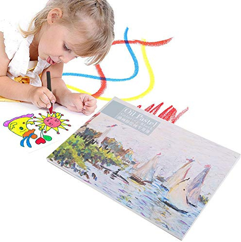 Papel para Pintura Al óleo A4, Cuaderno de Bocetos en Colores Pastel Al óleo, Bloc de Bocetos para Artistas, Papel en Colores Pastel A4, 20 Hojas, 210 X 297 Mm, para Colorear