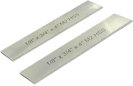 MachEl HSS M2 Lathe Parting Cut Off Tool Blade - 1/8 Thickness x 3/4 Width x 4 Length