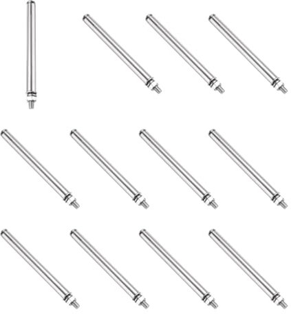 PATIKIL M6 x 120mm Bulloni Espansione, 12pz Bulloni Espansione in Acciaio Inossidabile 304 per Ancoraggio a Manica per Muro Cemento Mattoni Cartongesso Condizionatore d'Aria, Argento