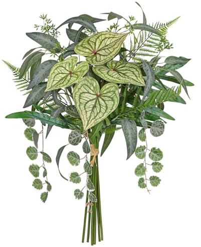 Arborus Eukalyptus Kunstzweige 59 cm Künstliche Zweige wie Echt Dekopflanze