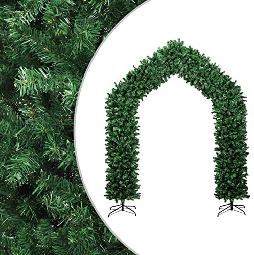 Buzaza Arco de Navidad Verde 270 cm Arco del áRbol De Navidad Arco Decoracion