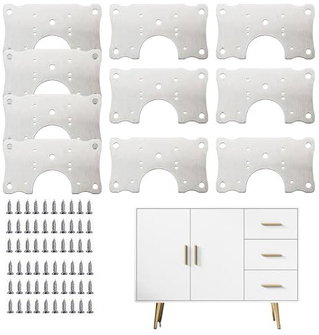Scharniere für Schranktüren,Scharnier-Reparatursatzplatte für Schrank - 10 Stück Scharnier-Reparaturplatte für Küchenschrank-Türscharniere | Scharnier-Reparaturbrett, Türscharnier-Loch-Reparatur-Set f
