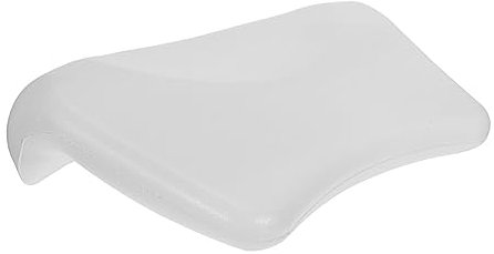 TOVINANNA Bathtub Pillow and Neck Cushion Soft Pu Waterproof Bathtub Headrest White for Bathroom Relaxation and Comfort