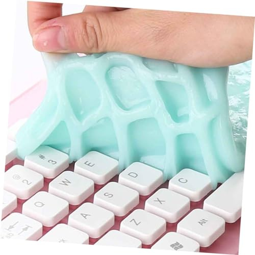 Mikikit Nettoyant Clavier Ordinateur Pâte Gel Nettoyant pour Clavier Anti-poussière Outil de Nettoyage Multi-usages Facile à Transporter