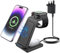 bayite Wireless Charger, 3 in 1 Wireless Charging Station for iPhone 16 15 14 13 12 11Series, Phone and Watch Charger Stand for Apple Watch Ultra/10/9/8/7/6/5/4/3/2/SE, AirPods Pro/4/3/2