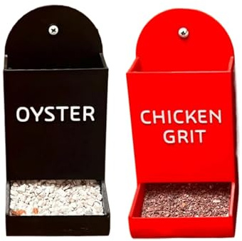 Mangeoire de gravier pour Galill,Conteneur de nourriture pour canards | 2 Pièces Trogo Grit Pour Canards Et Poules