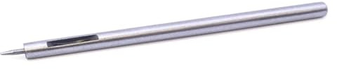 BYINGS Punzón redondo, punzón hueco, cincel de acero, punzón de cuero, herramienta de corte for cinturones, juntas metálicas, cuero y lona (0,5 mm a 60 mm)