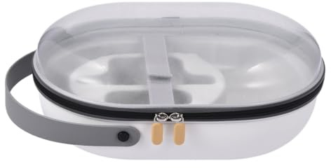 LXJLXD Estuche rígido de viaje para gafas de realidad virtual y accesorios, bolsa de almacenamiento rígida para accesorios de realidad virtual