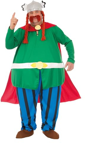 Chaks - CS964195/M - Déguisement - Costume Licence Abraracourcix 6 Pièces, Taille M