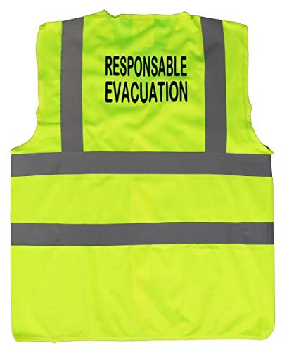 PATOUTATIS - Gilet de sécurité Jaune Responsable Evacuation