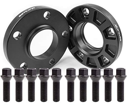 Estilo-R Spurverbreiterung 5x120 24mm 2x12mm Ø72,6 ABE schwarz für BMW X5 X3 E53 E83